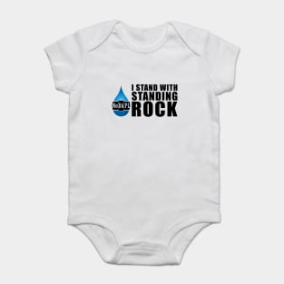 #NoDAPL | I Stand With Standing Rock Baby Bodysuit